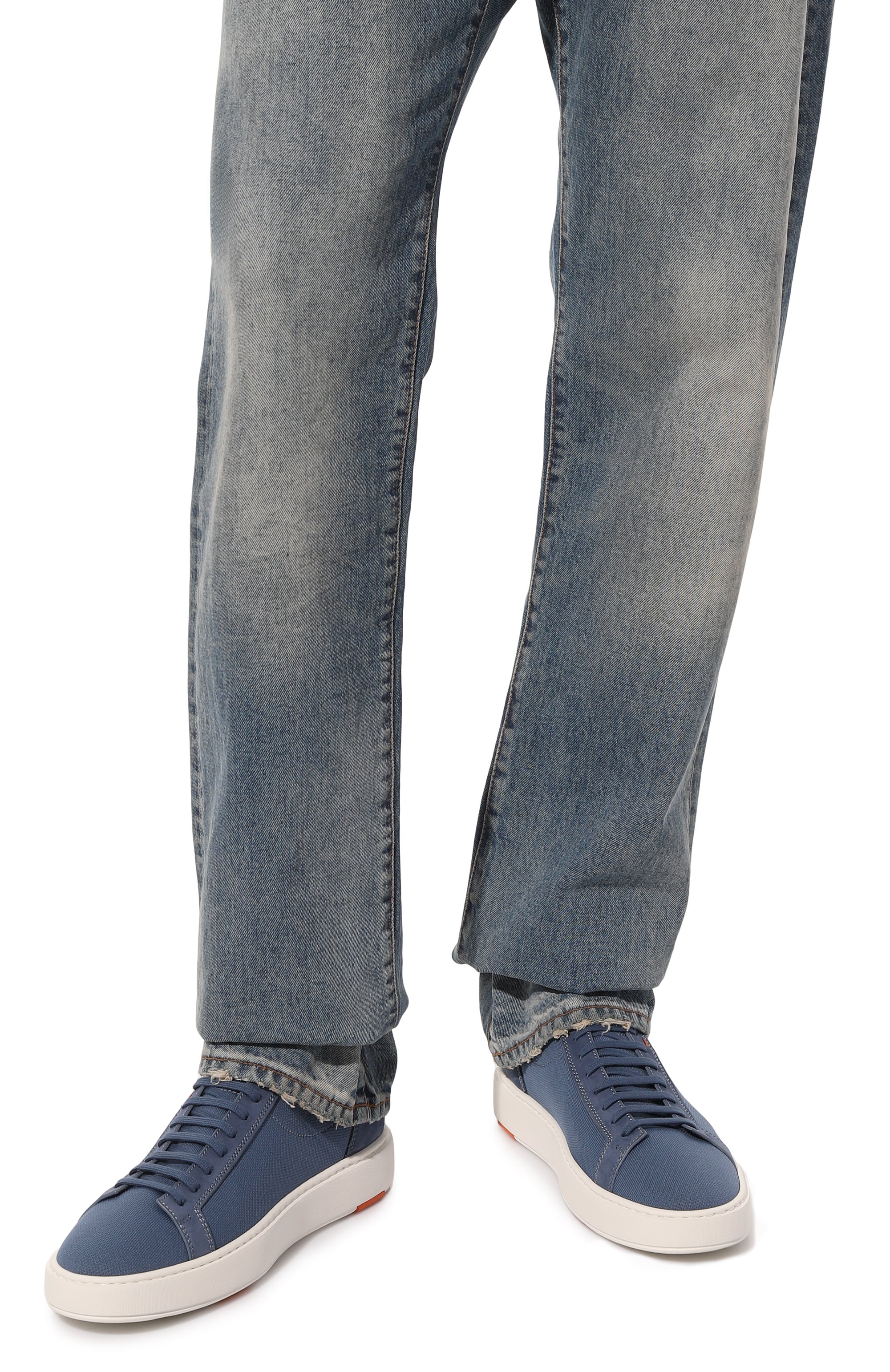 Текстильные кеды cleanic SANTONI, арт. MBCC21540BARCSB3G41, фото 3