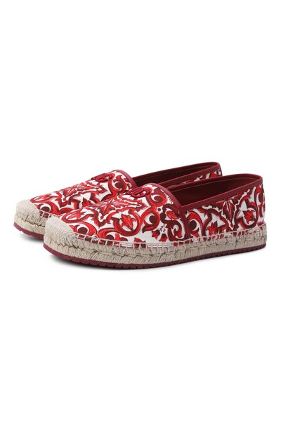 Мужские текстильные эспадрильи DOLCE & GABBANA, арт. A50730/A0638