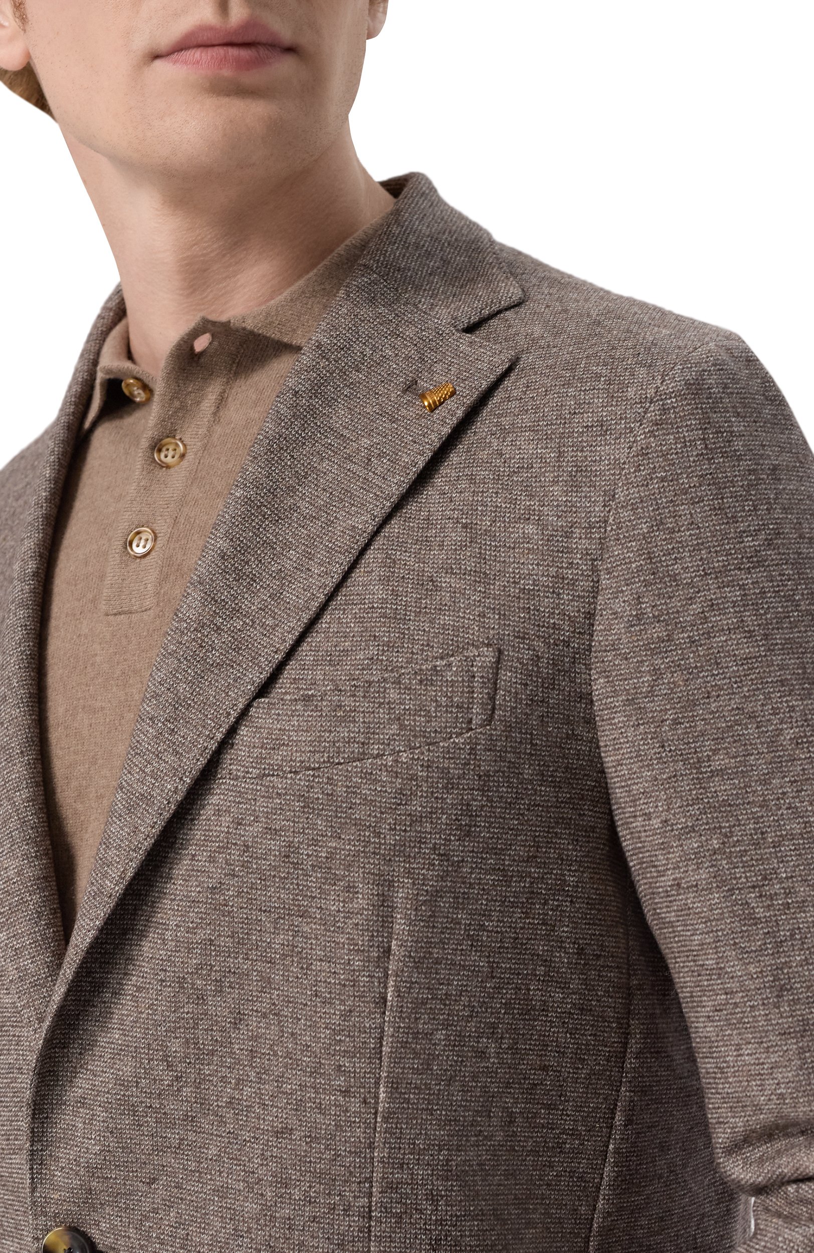 Пиджак из шерсти и хлопка SARTORIA LATORRE, арт. JD74/JK010, фото 5