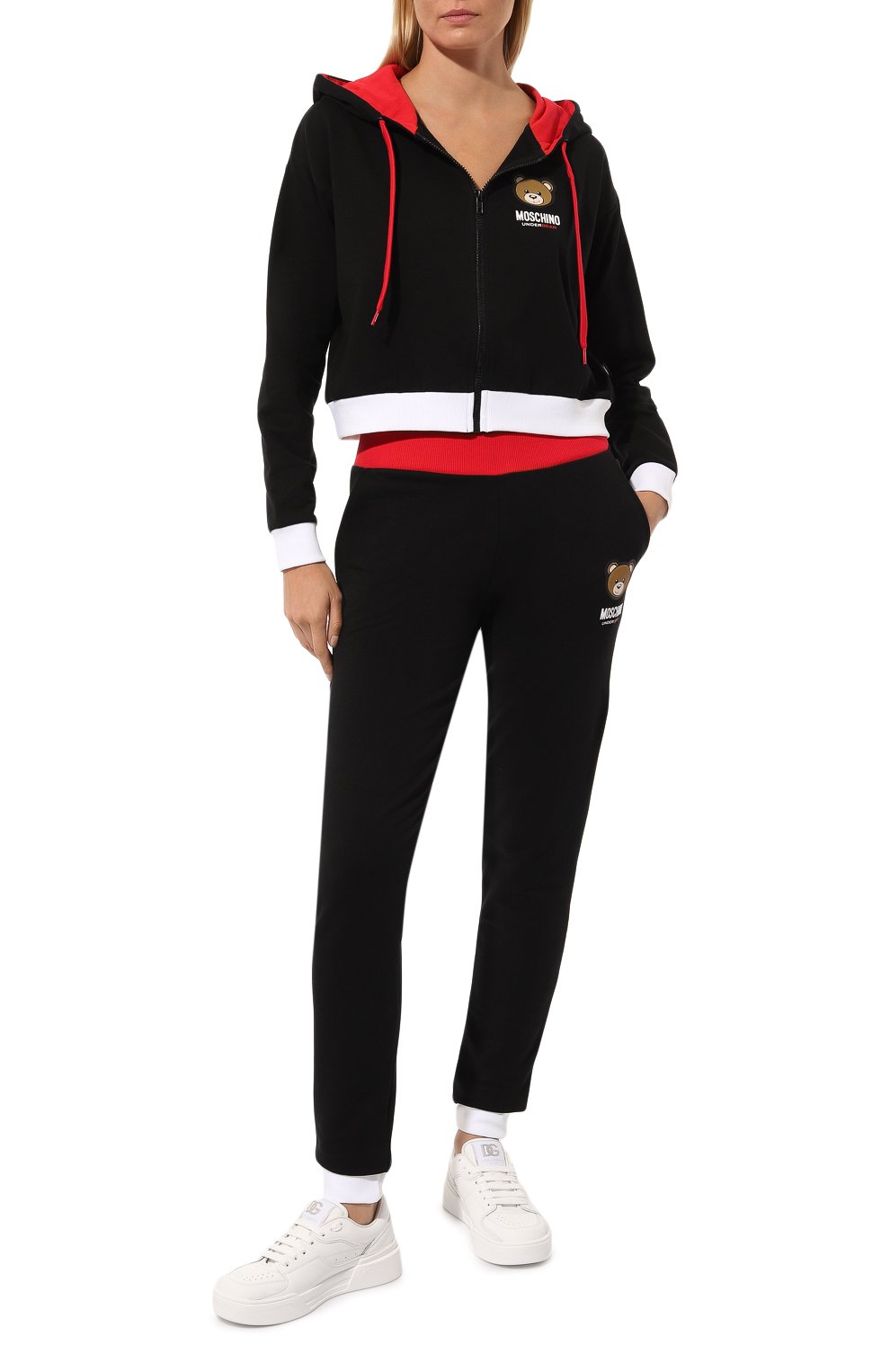 Хлопковая толстовка MOSCHINO, арт. 232V6/V1718/4413, фото 2