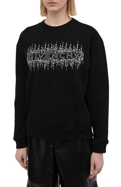 Хлопковый свитшот GIVENCHY, арт. BWJ0193Z4R, фото 3