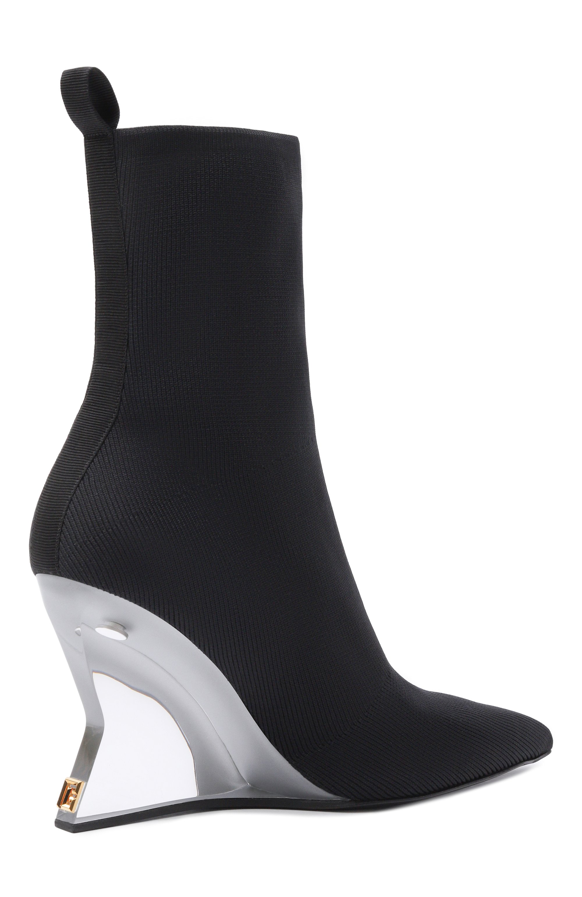 Текстильные ботильоны BALMAIN, арт. GN1TE201/TKNI, фото 5