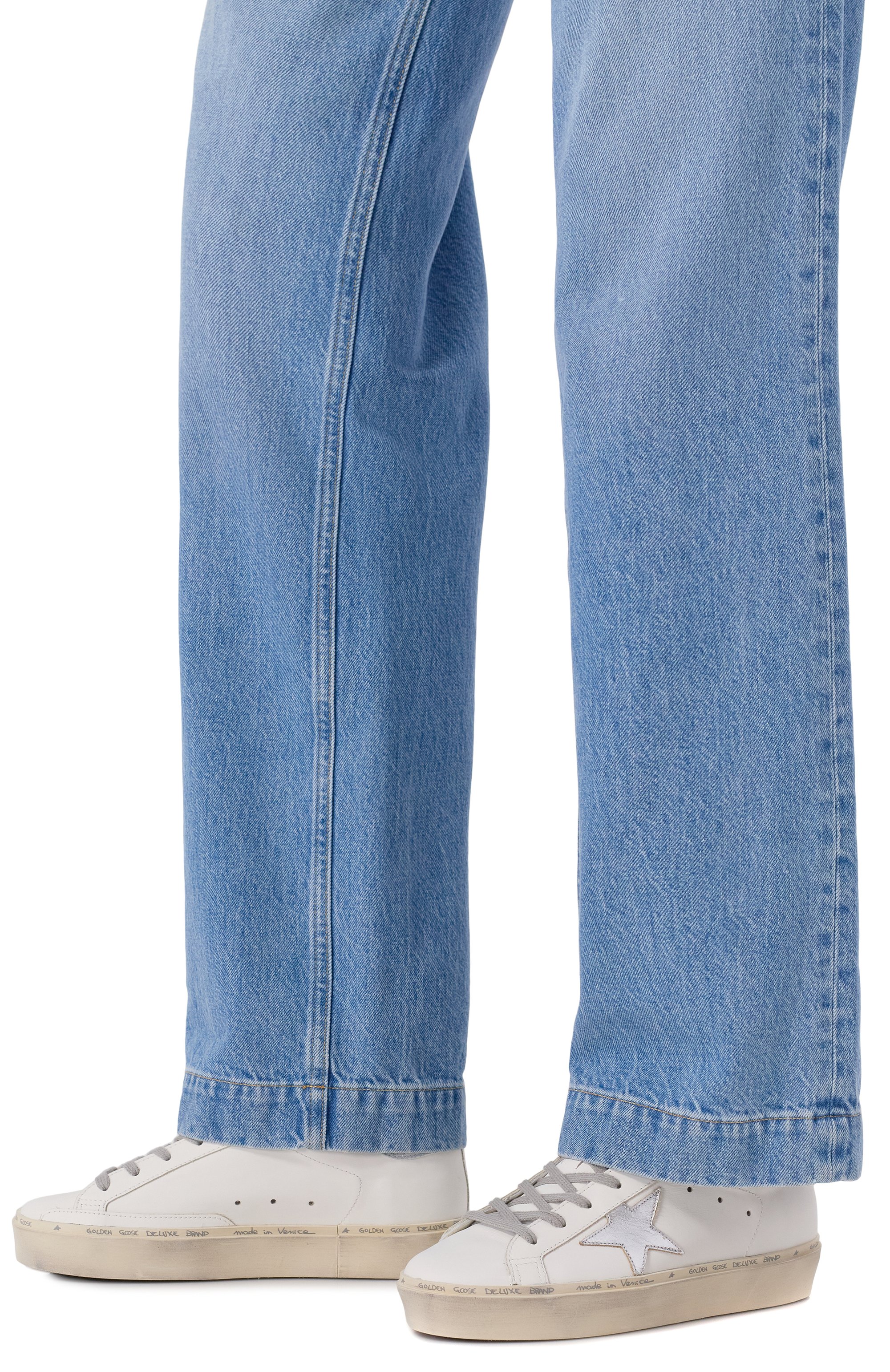 Кожаные кеды hi star GOLDEN GOOSE DELUXE BRAND, арт. GWF00118.F000329, фото 2