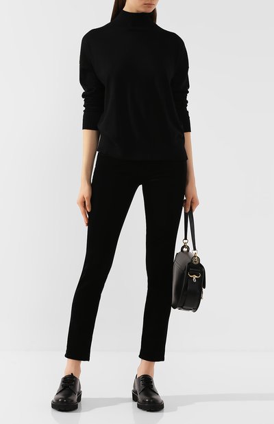 Брюки 7 FOR ALL MANKIND черного цвета по цене 28950 руб., арт. JSL4V640NJ, фото 2 Брюки 7 FOR ALL MANKIND, арт. JSL4V640NJ, фото 2