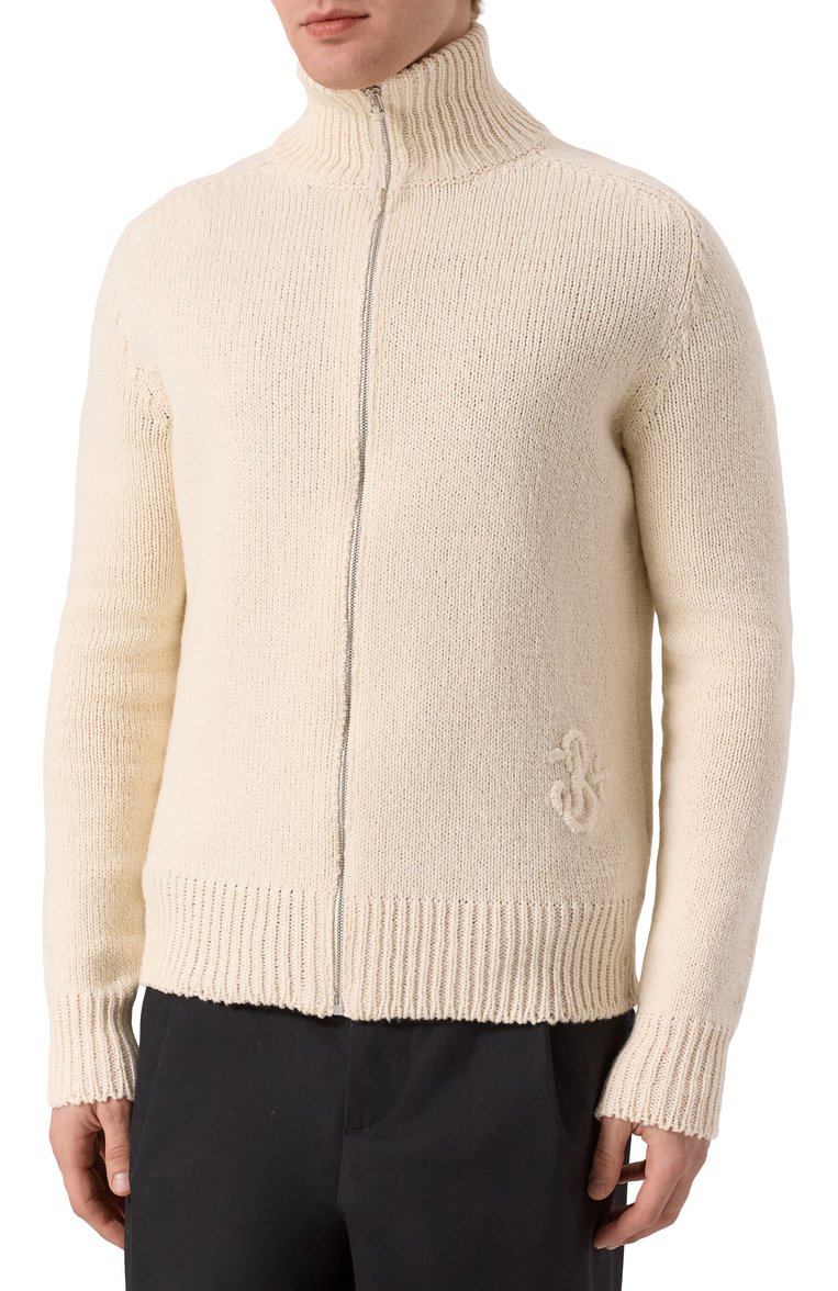 Кардиган из хлопка и шерсти JIL SANDER, арт. J47HP0014-J15442, фото 1