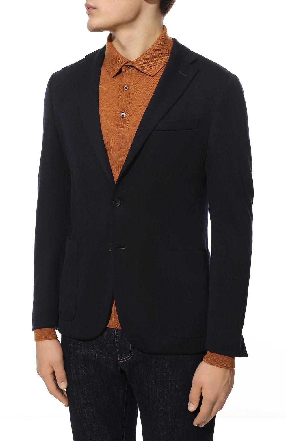 Шерстяной пиджак CORNELIANI, арт. 88X523-1818802/90, фото 3