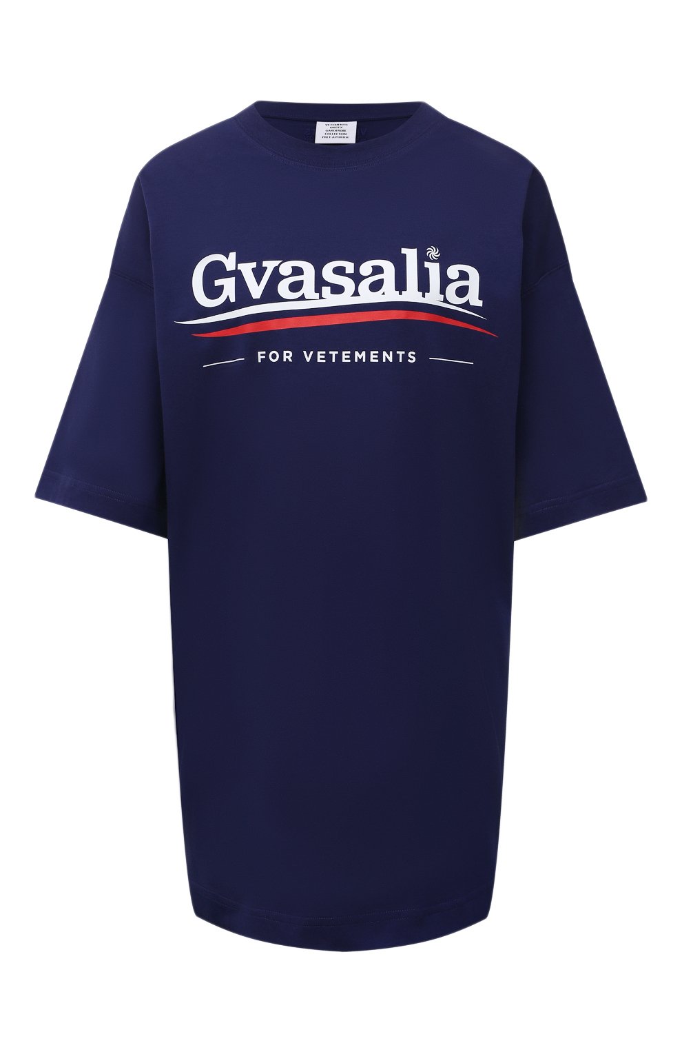 Хлопковая футболка VETEMENTS, арт. UA52TR220N 1611/W, фото 1