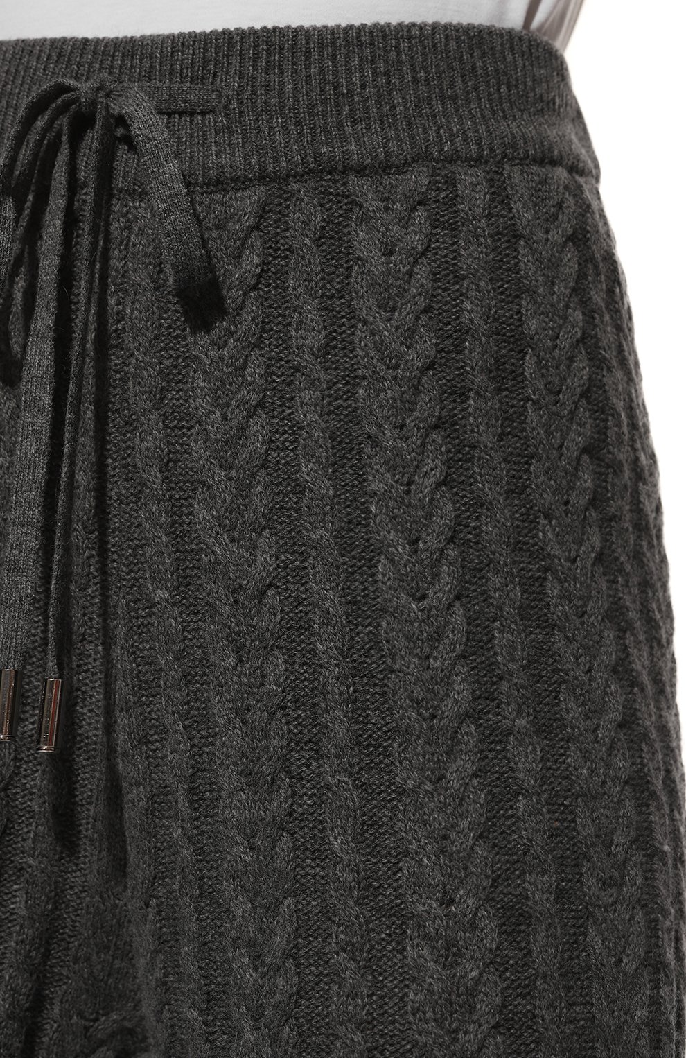 Брюки из шерсти и кашемира NOT SHY темно-серого цвета по цене 31400 руб., арт. 4107042, фото 5 Брюки из шерсти и кашемира NOT SHY, арт. 4107042, фото 5