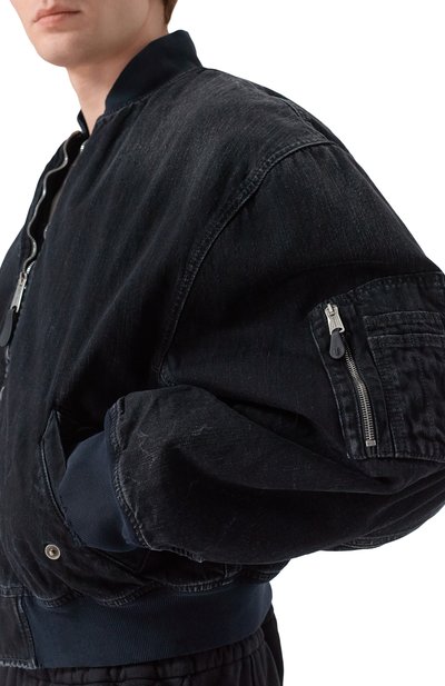 Джинсовый бомбер BALENCIAGA, арт. 850058/TTW67, фото 5