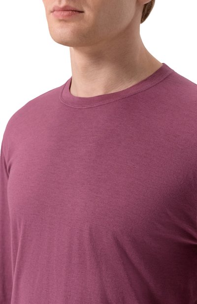 Лонгслив из хлопка и кашемира KITON, арт. UMK073510, фото 5