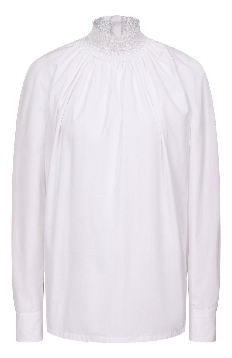 Хлопковая рубашка PRADA, арт. P987GR-1UCX-F0009-201, фото 1