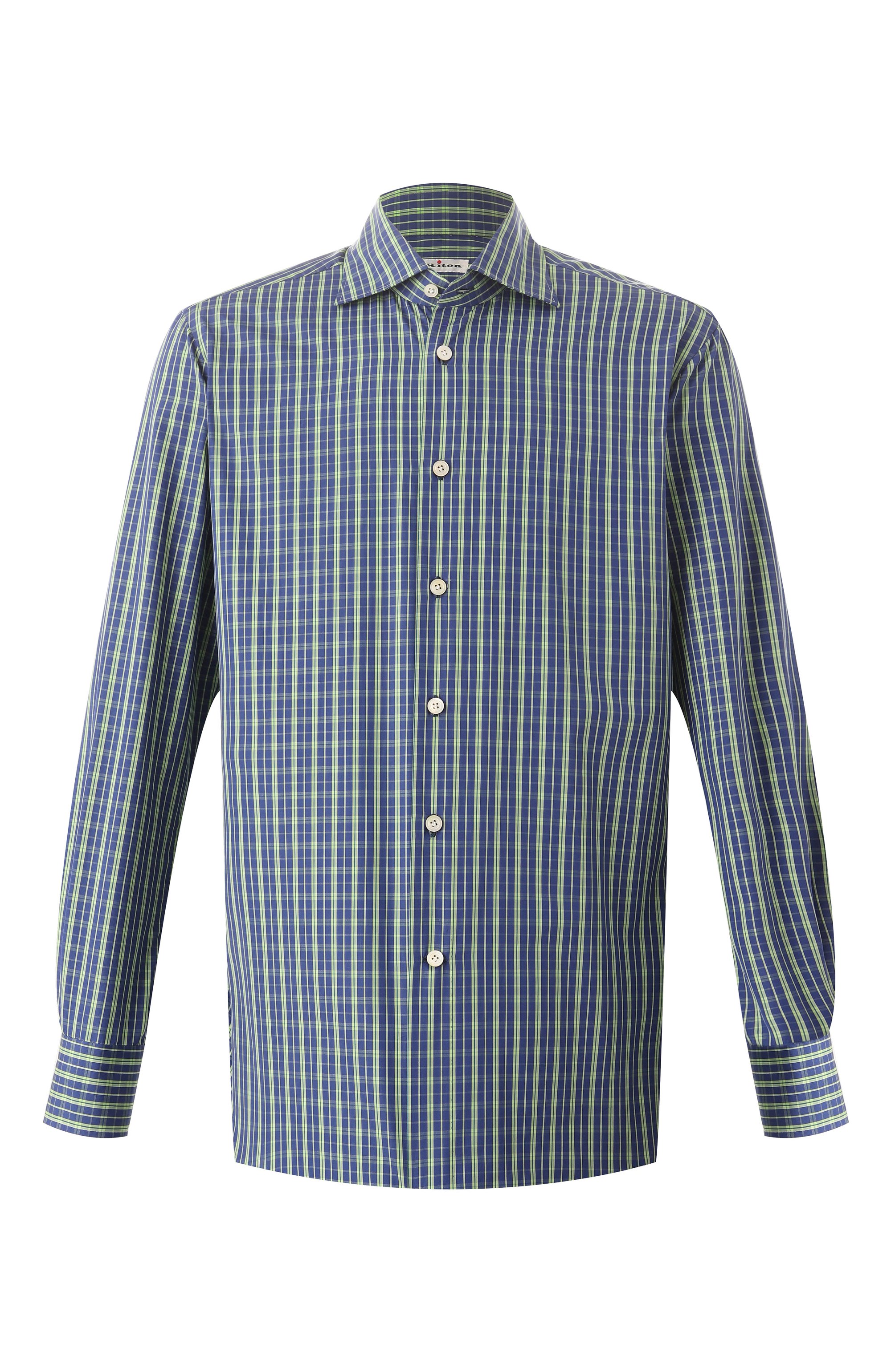 Хлопковая рубашка KITON, арт. UCIH0909722, фото 1