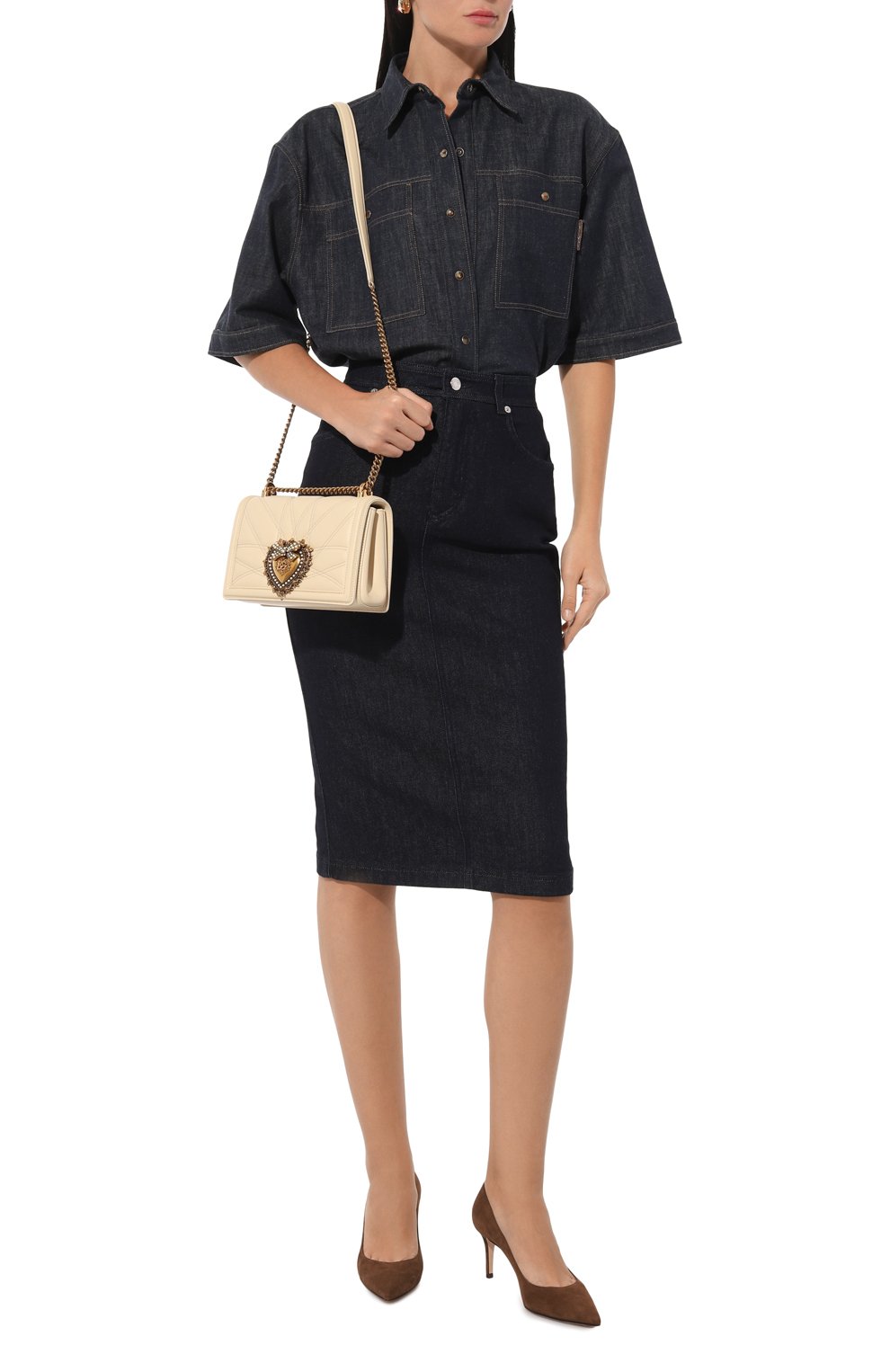 Сумка devotion medium DOLCE & GABBANA, арт. BB7158/AW437, фото 7