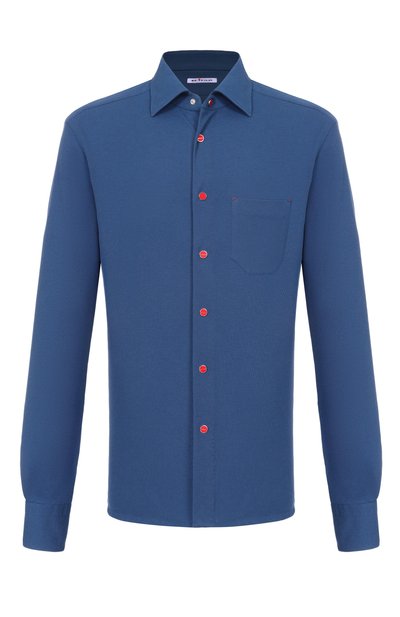 Мужская хлопковая рубашка KITON, арт. UMCNERPH09601
