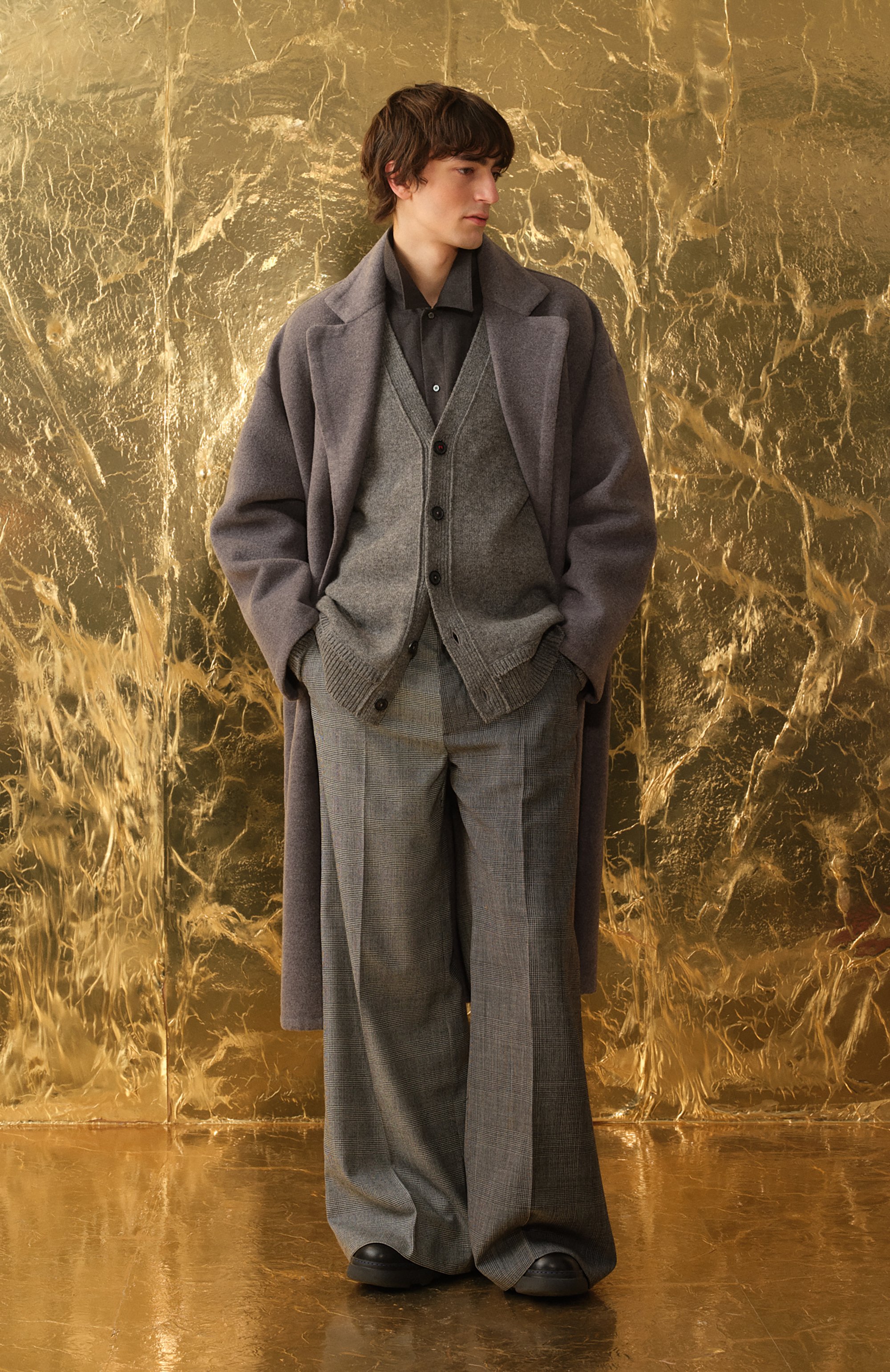 Кардиган из шерсти и льна MAISON MARGIELA, арт. SI1GP0003/S18064, фото 6