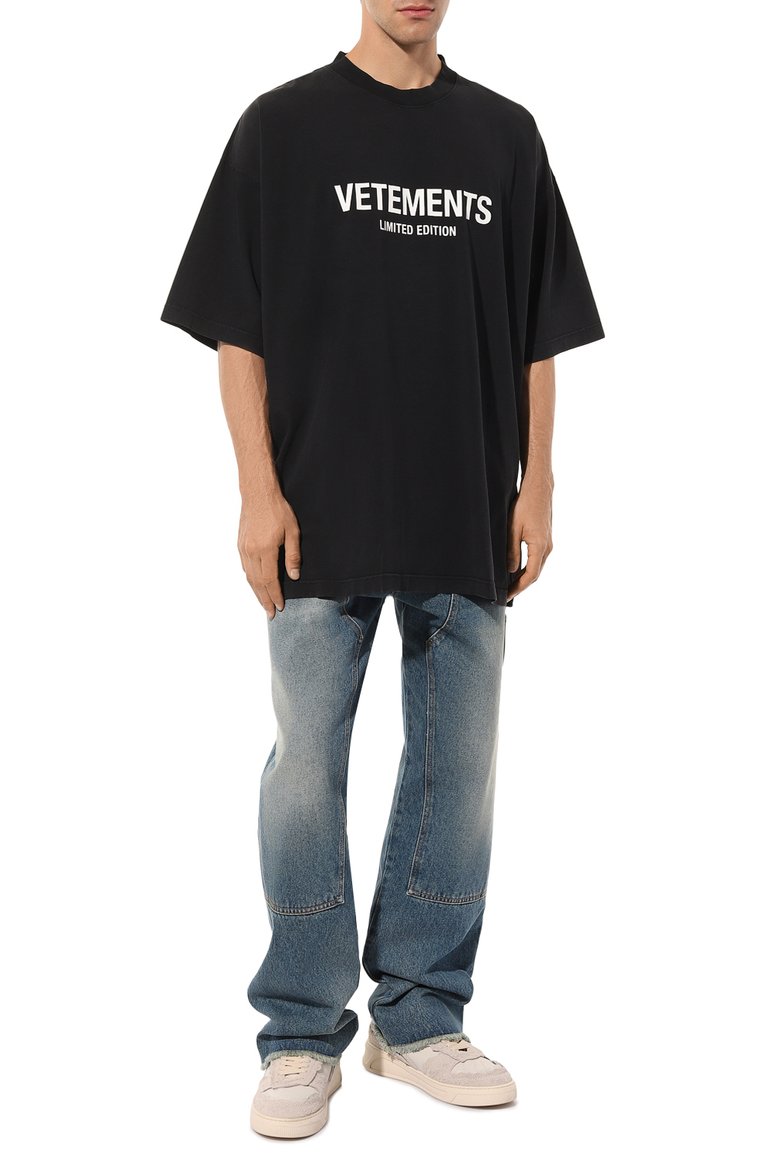 Хлопковая футболка VETEMENTS, арт. UE54TR170B, фото 5