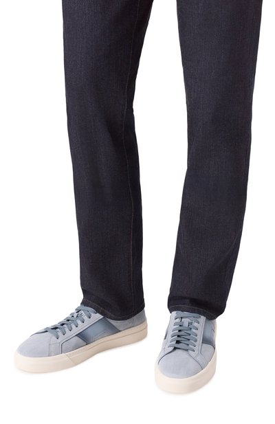 Замшевые кеды gloria SANTONI, арт. MBGG21964PNNCFCT, фото 3