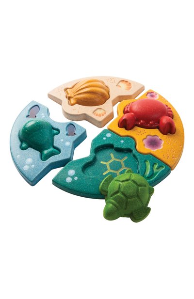 Пазл-вкладыш море PLAN TOYS разноцветного цвета по цене 2530 руб., арт. 5688, фото 1 Пазл-вкладыш море PLAN TOYS, арт. 5688, фото 1