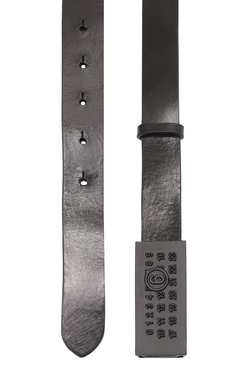 Кожаный ремень MM6, арт. SA6TP0010/P6202, фото 3