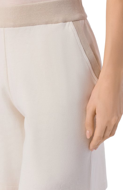 Хлопковые шорты Gran Sasso 76286/76080 Кремовый  76286/76080 Фото 5