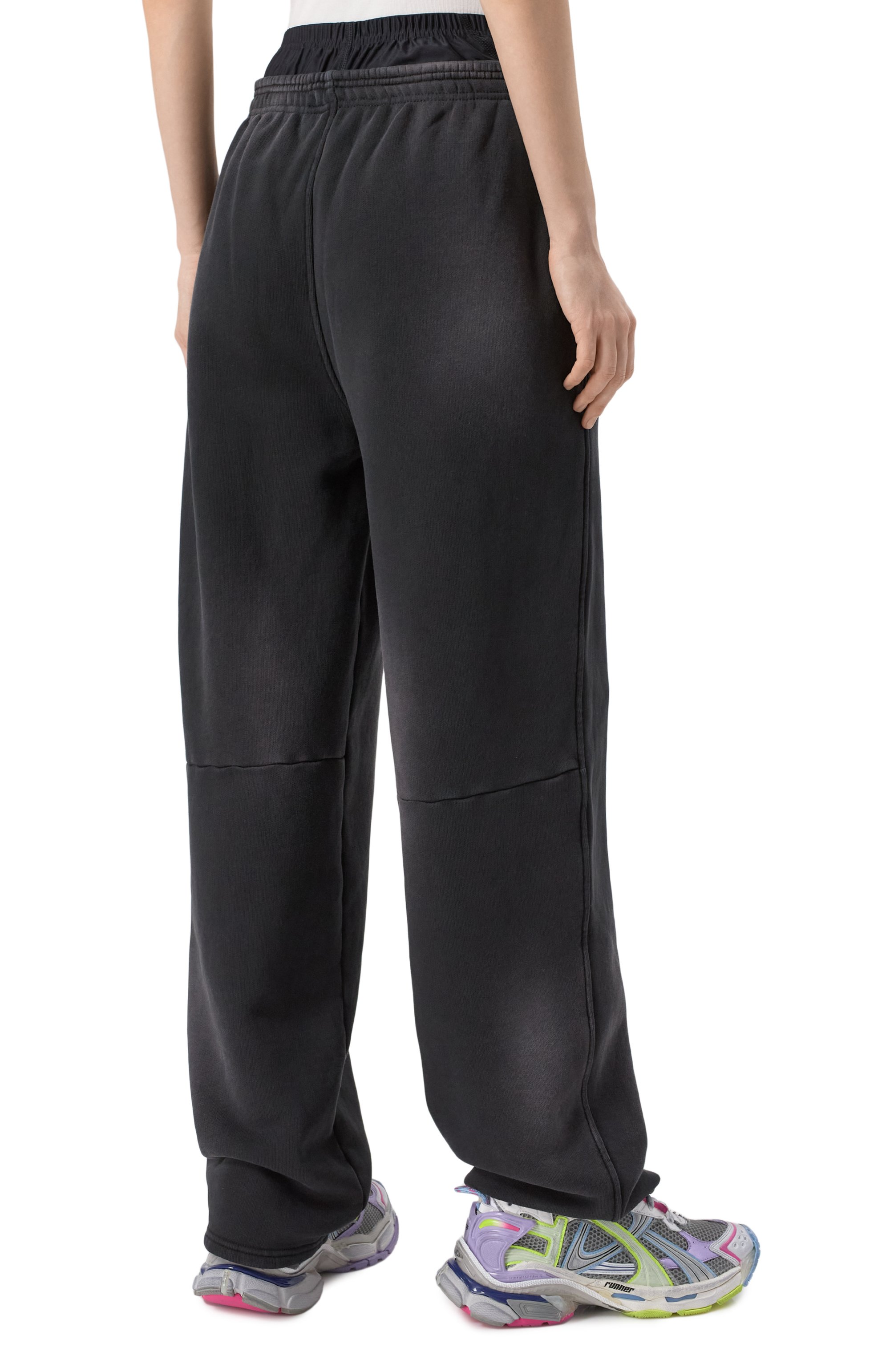 Хлопковые брюки ALEXANDERWANG.T, арт. 4CC1254406, фото 4