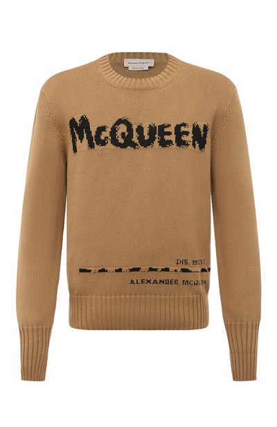 Хлопковый свитер ALEXANDER MCQUEEN, арт. 626454Q1WZL, фото 1