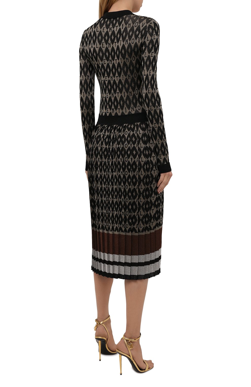 Платье из вискозы VALENTINO, арт. WB3KD06V6ML, фото 4