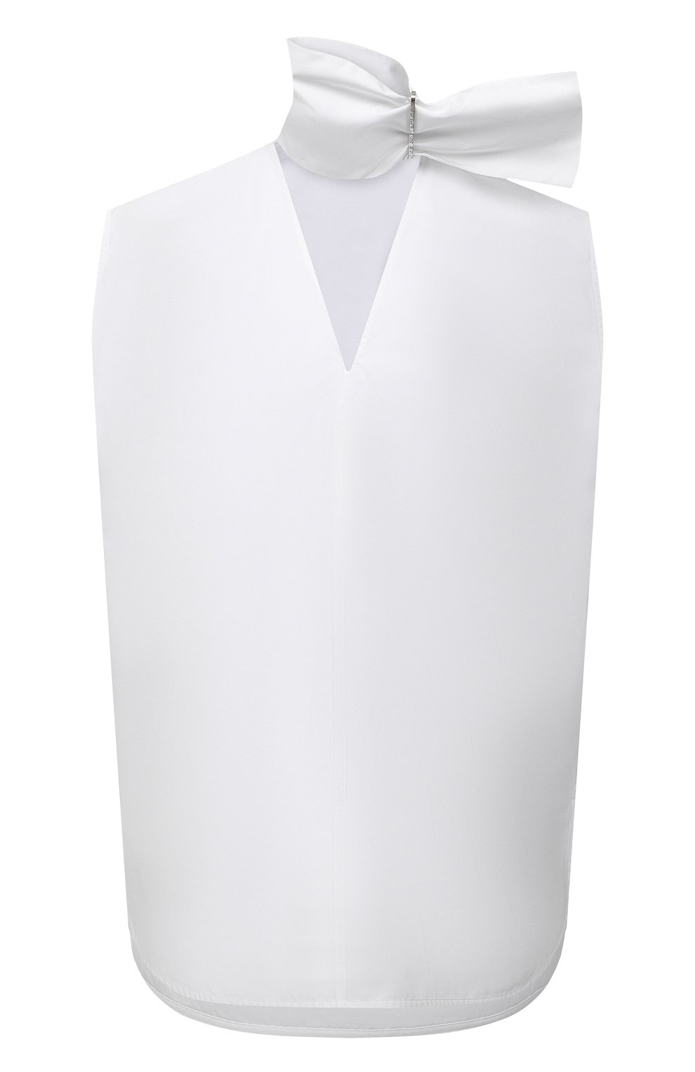 Хлопковый топ JIL SANDER белого цвета по цене 79100 руб., арт. JSWS566805-WS244200, фото 1 Хлопковый топ JIL SANDER, арт. JSWS566805-WS244200, фото 1