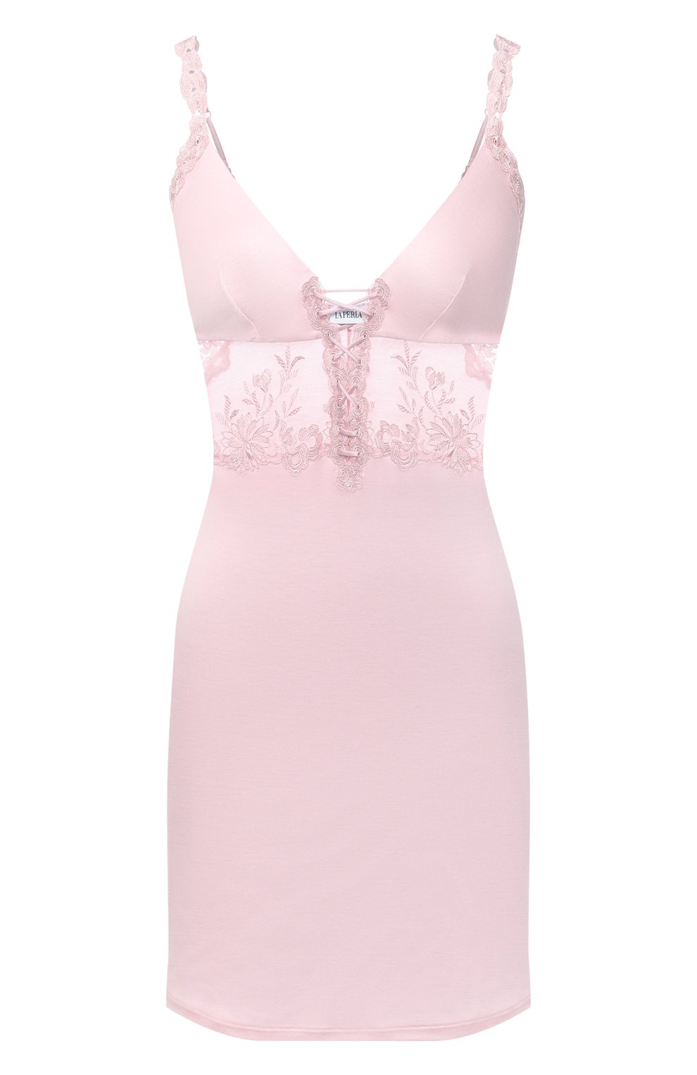 Сорочка LA PERLA розового цвета по цене 39350 руб., арт. 0040780, фото 1 Сорочка LA PERLA, арт. 0040780, фото 1