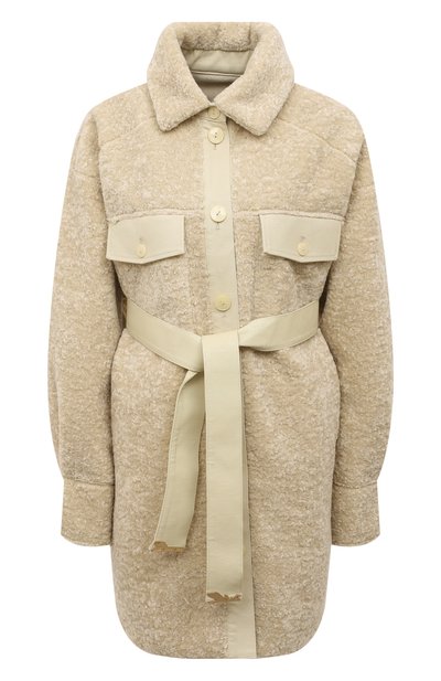 Двусторонняя дубленка из экомеха PATRIZIA PEPE, арт. 2O0019_E012, фото 1