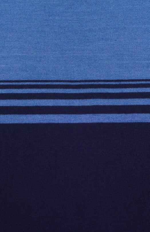 Джемпер из хлопка и шелка Corneliani 25M526-2525158 Синий  25M526-2525158 Фото 6