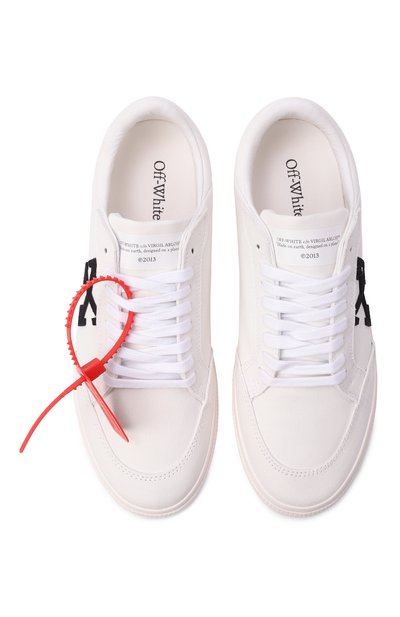 Текстильные кеды vulcanized OFF-WHITE, арт. 0MIA293C99FAB003, фото 5