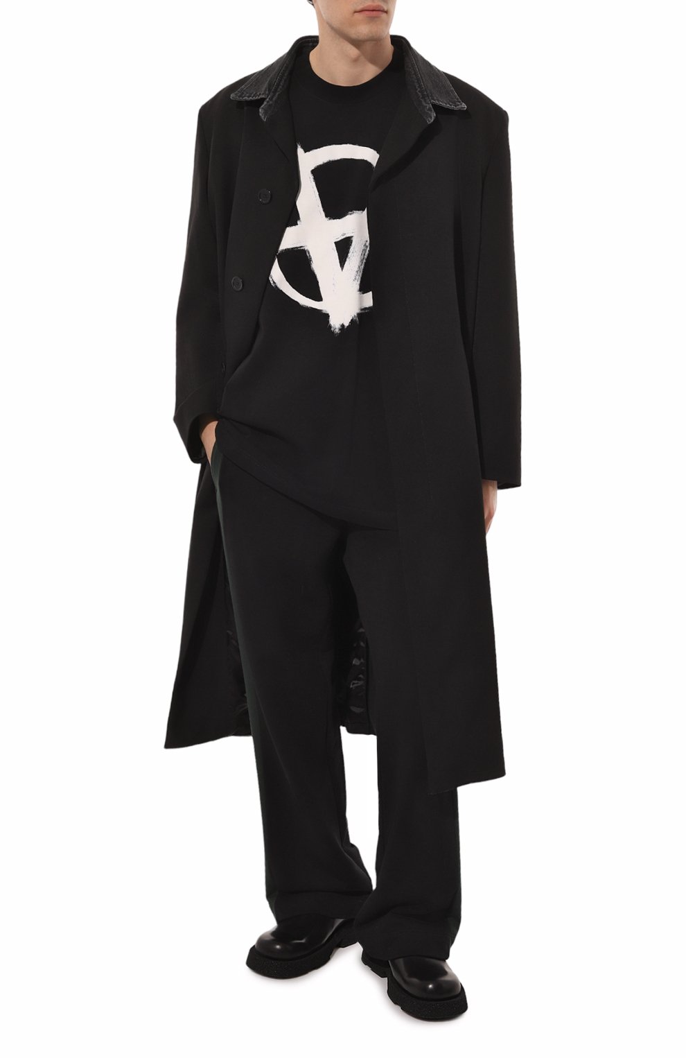 Хлопковая футболка VETEMENTS, арт. UE63TR501X, фото 5