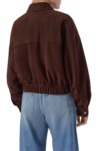 Замшевый бомбер MASLOV, арт. MZK07, фото 4