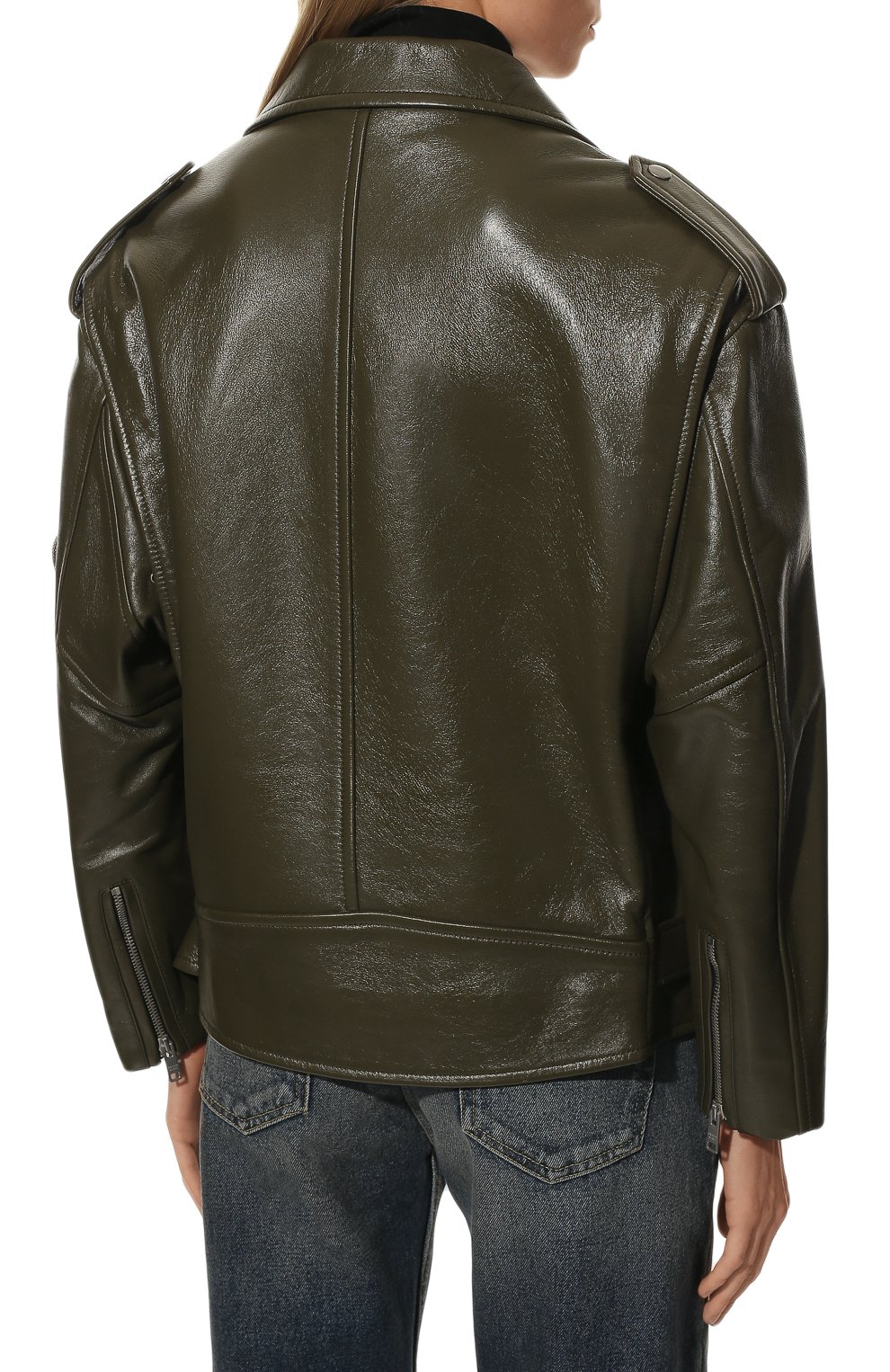 Кожаная куртка PRADA, арт. 58A081-1ZFE-F0161, фото 4