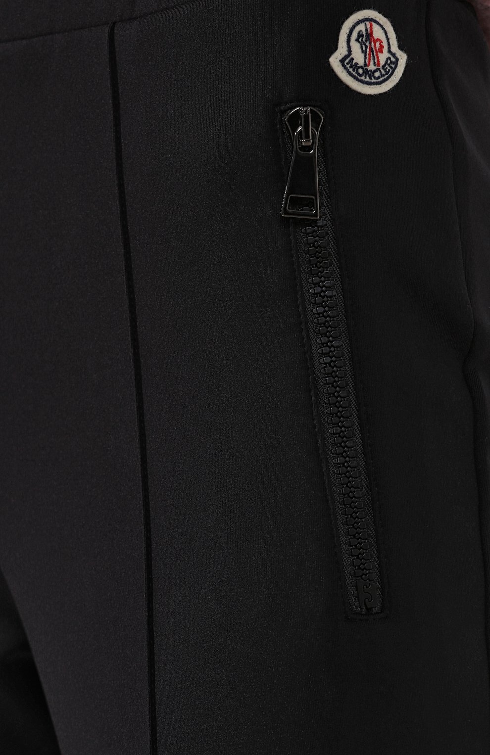 Однотонные легинсы со штрипками MONCLER, арт. D2-093-87731-60-829B7, фото 5