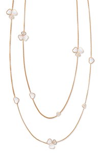 Колье CHOPARD бесцветного цвета по цене 2093000 руб., арт. 81A083-5301, фото 1 Колье CHOPARD, арт. 81A083-5301, фото 1