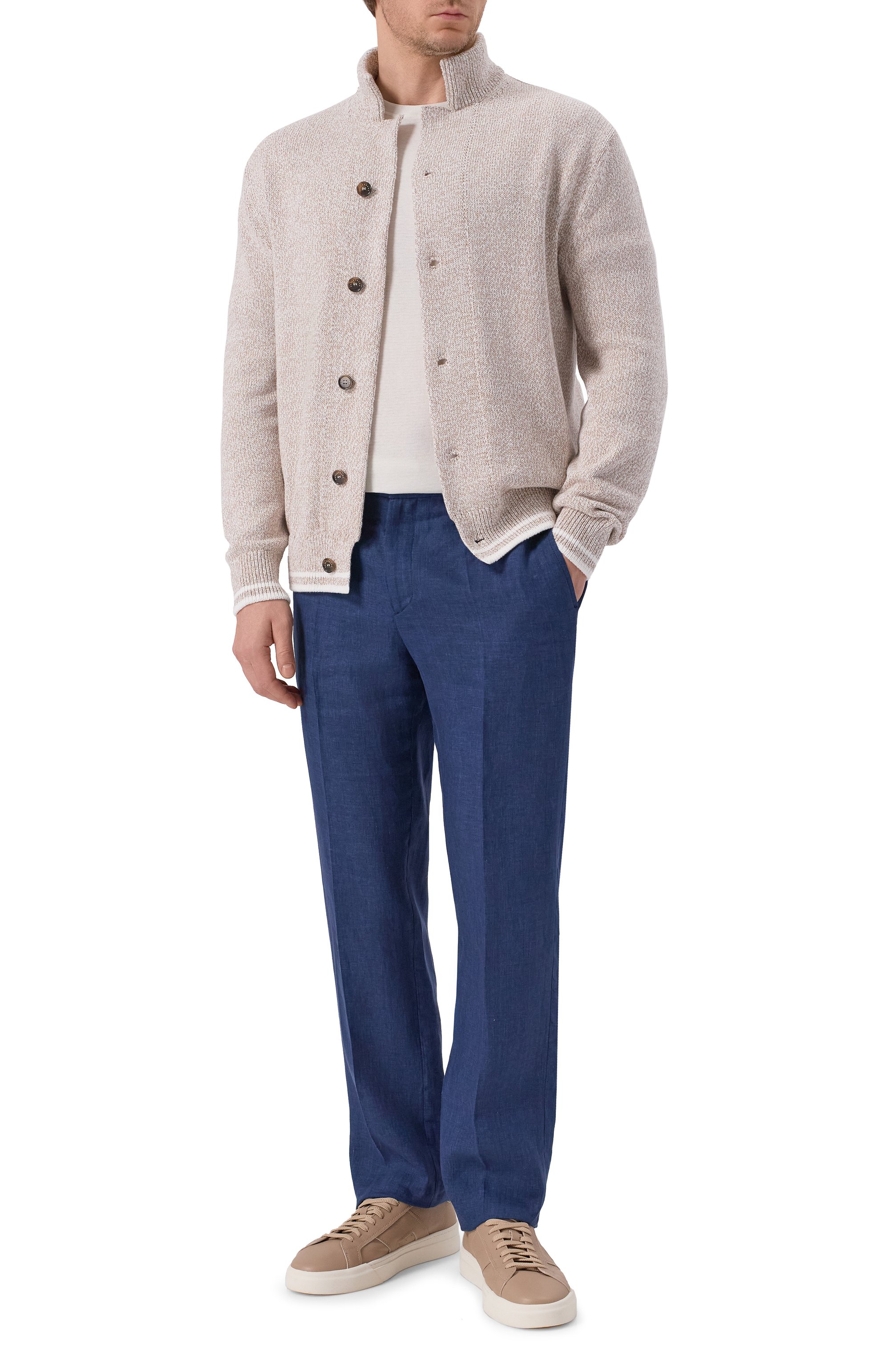 Хлопковый кардиган PAUL&SHARK, арт. 26411726, фото 2