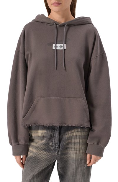 Хлопковое худи MM6, арт. S62GU0142/M25024, фото 3