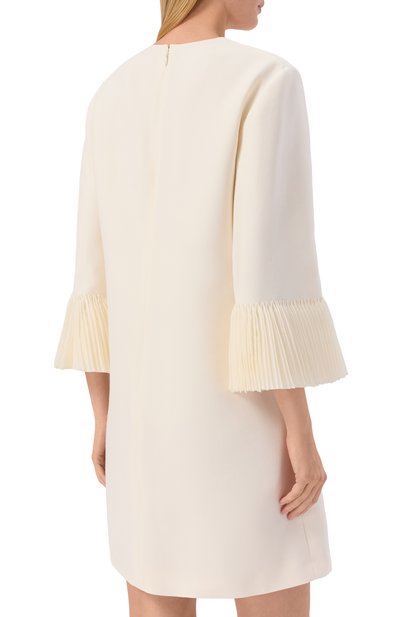 Платье из шерсти и шелка VALENTINO, арт. 8B0VAKF5/1CF, фото 3