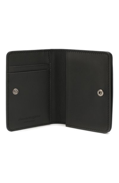 Кожаный футляр для кред итных карт ALEXANDER MCQUEEN, арт. 602146/1NT0B, фото 3