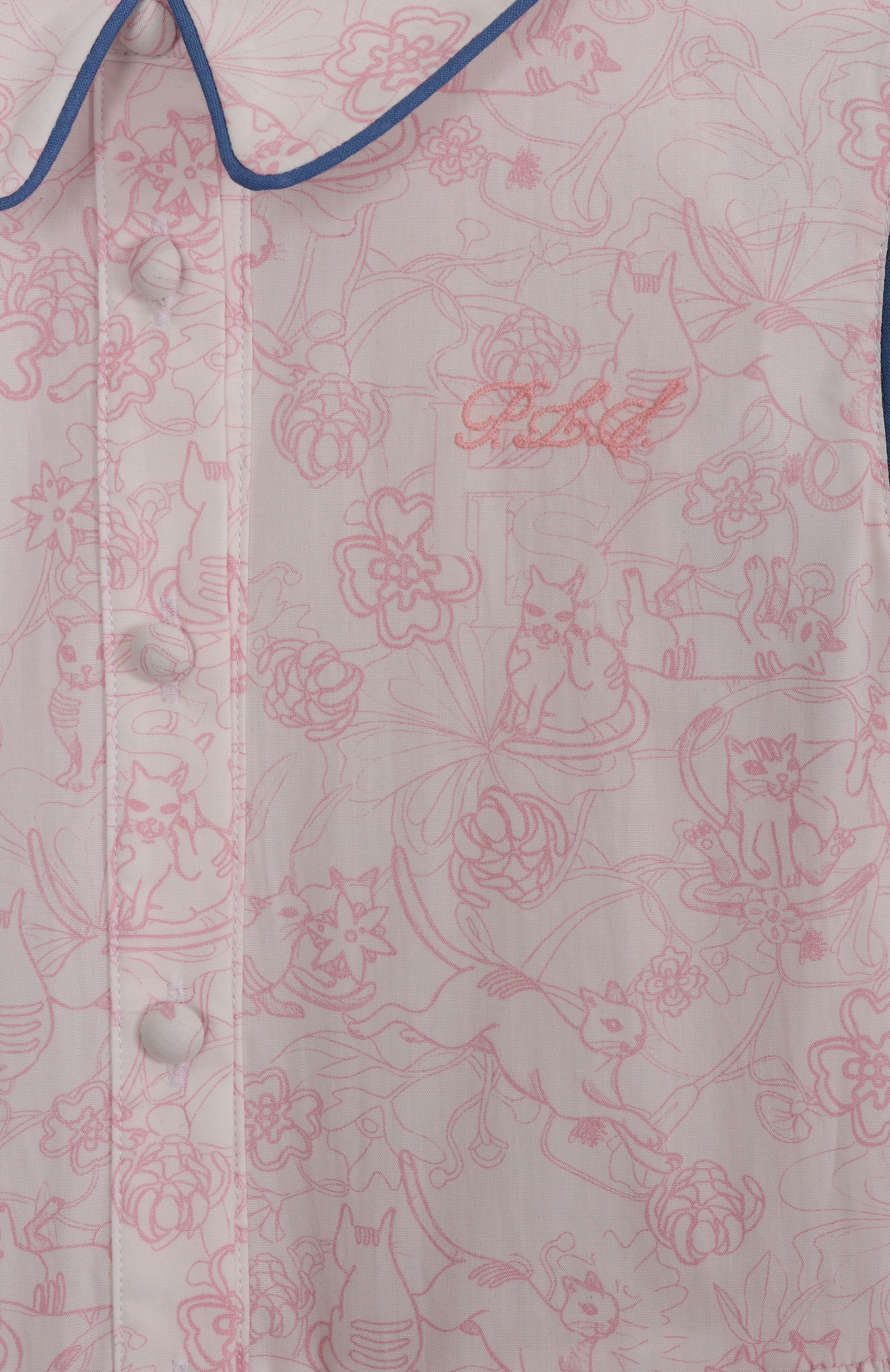 Хлопковое платье PHILOSOPHY DI LORENZO SERAFINI KIDS, арт. I1E904/5609/4-10, фото 3