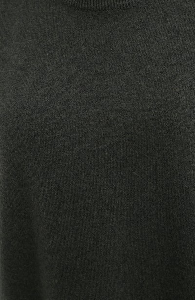 Кашемировое платье EXTREME CASHMERE темно-зеленого цвета по цене 69950 руб., арт. 106/WEIRD, фото 5 Кашемировое платье EXTREME CASHMERE, арт. 106/WEIRD, фото 5