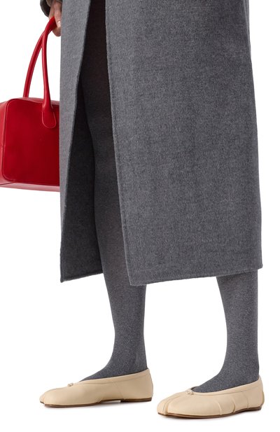 Кожаные балетки tabi MAISON MARGIELA, арт. S58WZ0127/P6378, фото 3