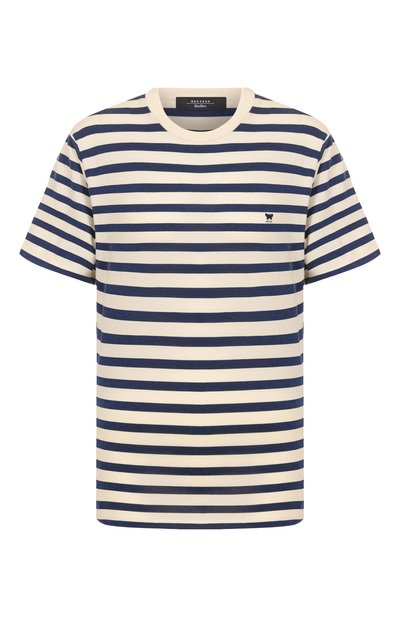 Женская хлопковая футболка WEEKEND MAX MARA, арт. SATRAP0