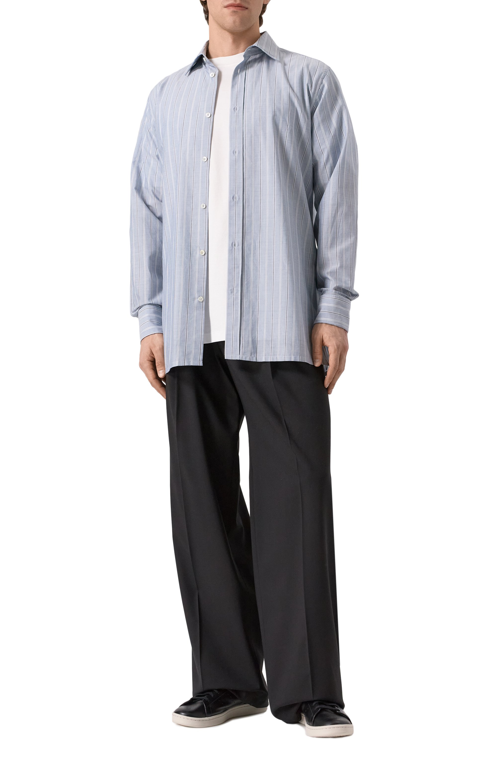 Хлопковая рубашка MAISON MARGIELA, арт. S50DT0048/M35281, фото 2