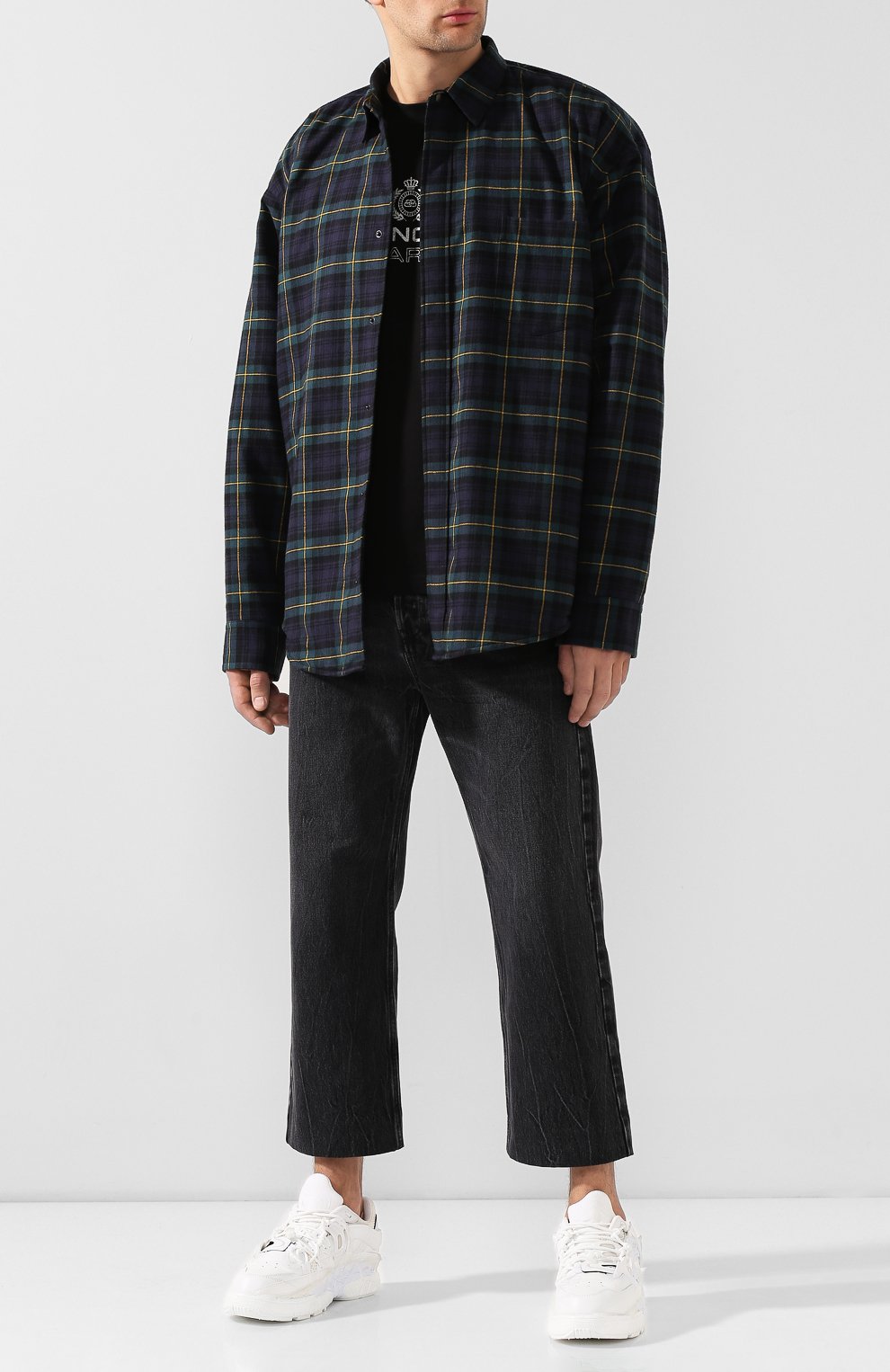 Хлопковая рубашка BALENCIAGA, арт. 594900/TGM11, фото 2