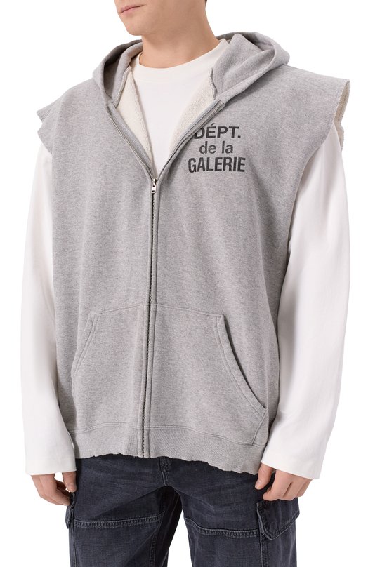 Хлопковый жилет Gallery Dept. FZC-50046 Серый  FZC-50046 Фото 3