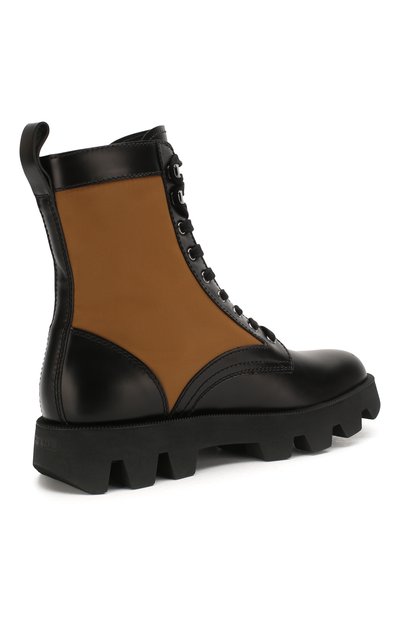 Комбинированные ботинки PRADA, арт. 2UE006-3L09-F0ZW4, фото 4