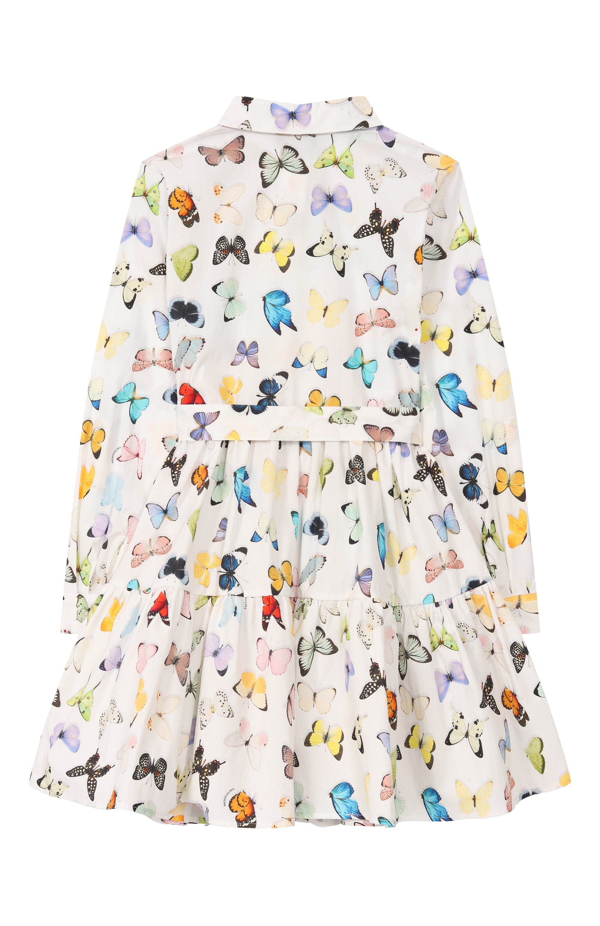 Хлопковое платье MONNALISA, арт. 41G908, фото 2